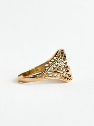 Coin Ring | 9ct Gold | Size K | 1.72g