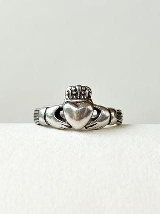 Claddagh Ring | 925 Silver | Size L | 2.90g
