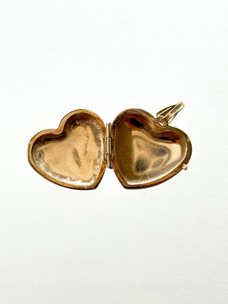 Heart Locket on Diamond Chain | 9ct Gold | 18–20-Inch | 1.36g