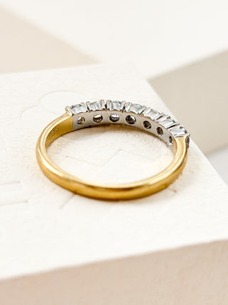 Diamond Eternity Ring | 18ct Gold | Size O | 3.22g