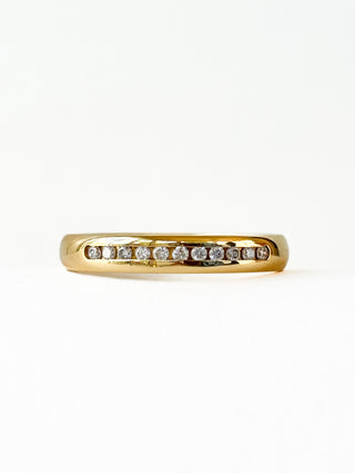 11-Stone Diamond Band Ring | SI/GH Diamonds | 18ct Gold | Size N | 3.45g