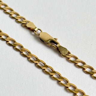 Cuban Curb Chain – 9ct Gold | 8.79g | 21 1/2 inch"