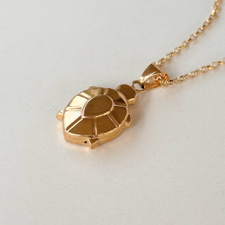 3D Turtle Necklace | 9ct Yellow Gold | 3.4g | 16”