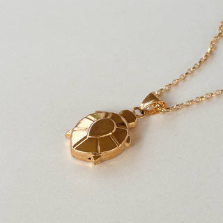 3D Turtle Necklace | 9ct Yellow Gold | 3.4g | 16”