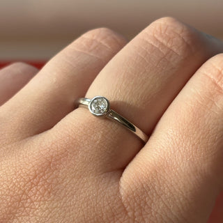 Platinum 0.25 Diamond Solitaire
