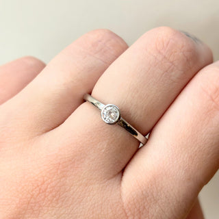 Platinum 0.25 Diamond Solitaire