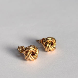 Knot Earrings | 9ct Gold | 0.6mm | 1.4g