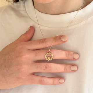 Claddagh Pendant (Made in Ireland)