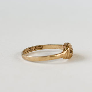 Fede Ring | 9ct Gold | Size N | 1.29g