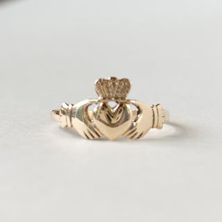 1990 Claddagh Ring | 9ct Gold | Size P½ | 1.15g