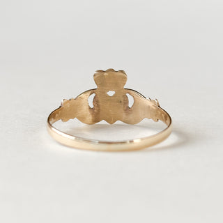 1990 Claddagh Ring | 9ct Gold | Size P½ | 1.15g