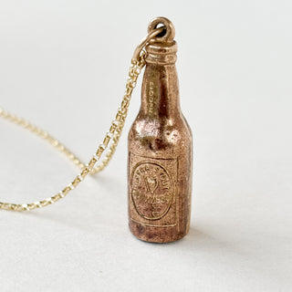 Guinness Pendant Necklace | 9ct Gold Pendant | 18" 9ct Chain |