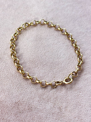 Rolo Link Bracelet | 9ct Gold | 5.69g