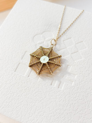 Spider Web Pendant | 9ct Gold | 1.23g