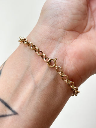 Rolo Link Bracelet | 9ct Gold | 5.69g